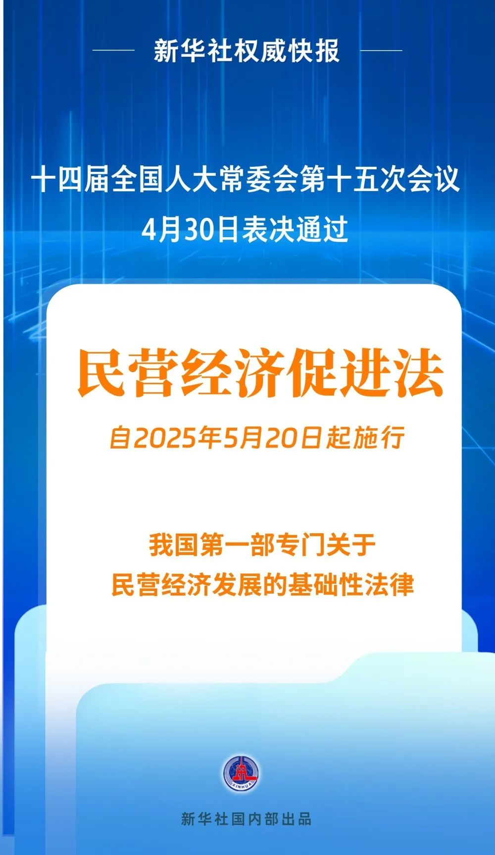 民营经济促进法出台！自今年5月20日起施行(图1)